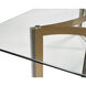 Mendoza Gold Dining Table Base, Set Of 2